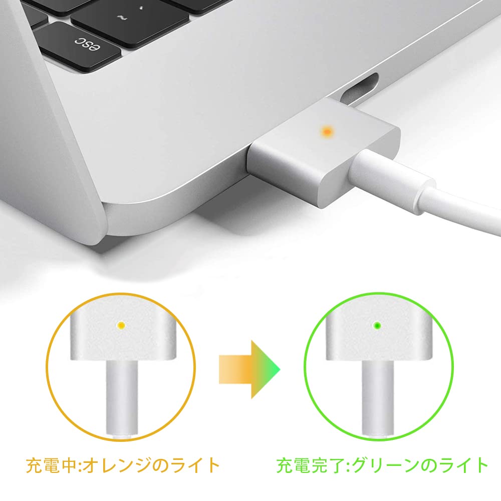 Amazon.co.jp: Macbook Pro 互換電源アダプタ 【PSE認証】60W T型 充電