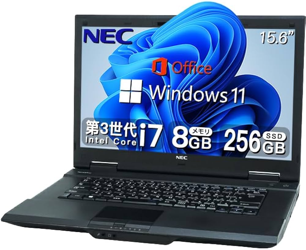 訳あり/NEC/3th i7/Win11Pro/Office/新SSD/8GB Amazon.co.jp: 【整備