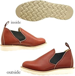 Amazon | [レッドウイング] RED WING ROMEO 8145 ロメオ 茶 サイドゴア