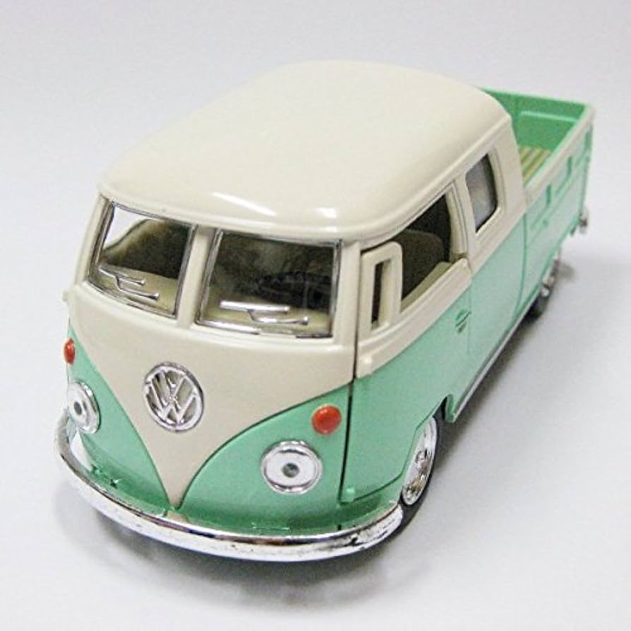 Amazon | 63年式クラッシックバス ワーゲンバスのミニカー/グリーン