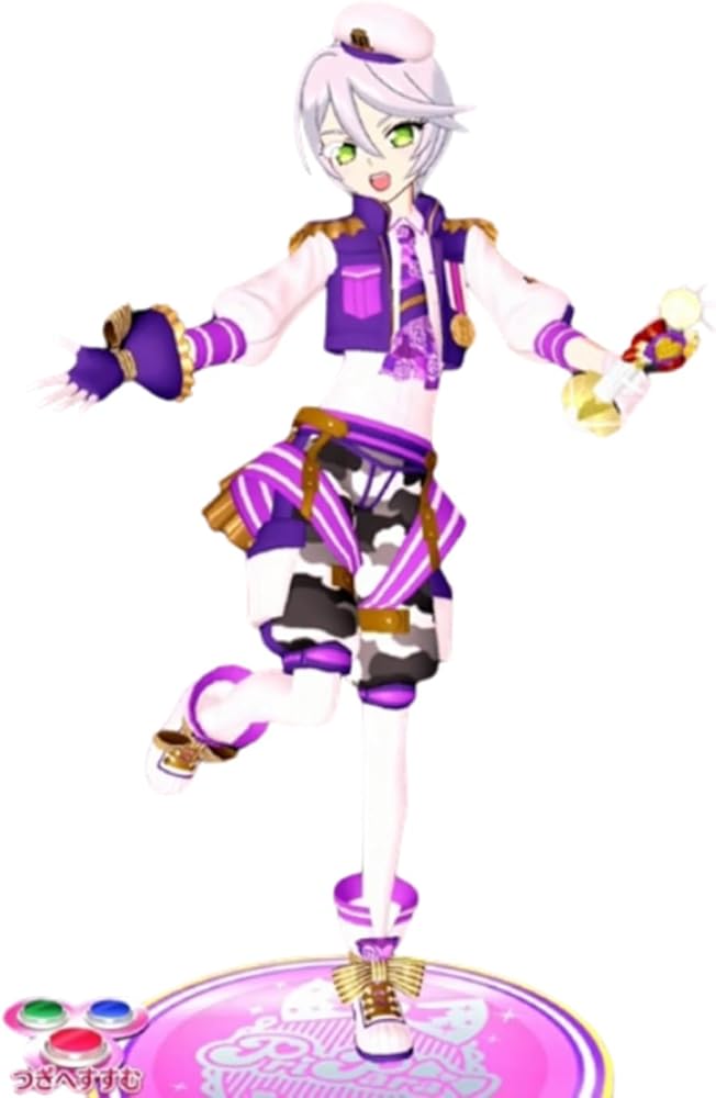 Amazon.co.jp: プリパラ 紫京院ひびき コスプレ衣装 【ウィッグ、靴