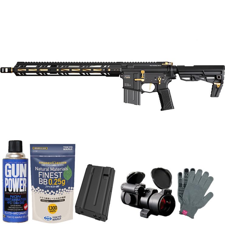 Amazon | 東京マルイ MTR16 Gエディション ゴールドマッチ ガスブロー