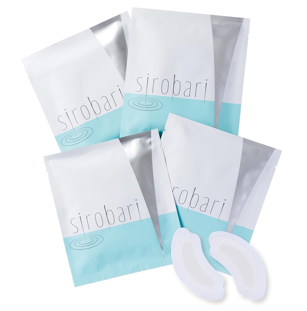 Amazon.co.jp: 【公式】 sirobari モイストパッチ 2枚×4シート 針美容