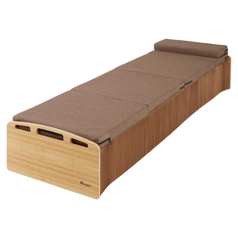 Amazon｜リコメン堂 ペーパーベッド マットレス付き 折りたたみ スリム