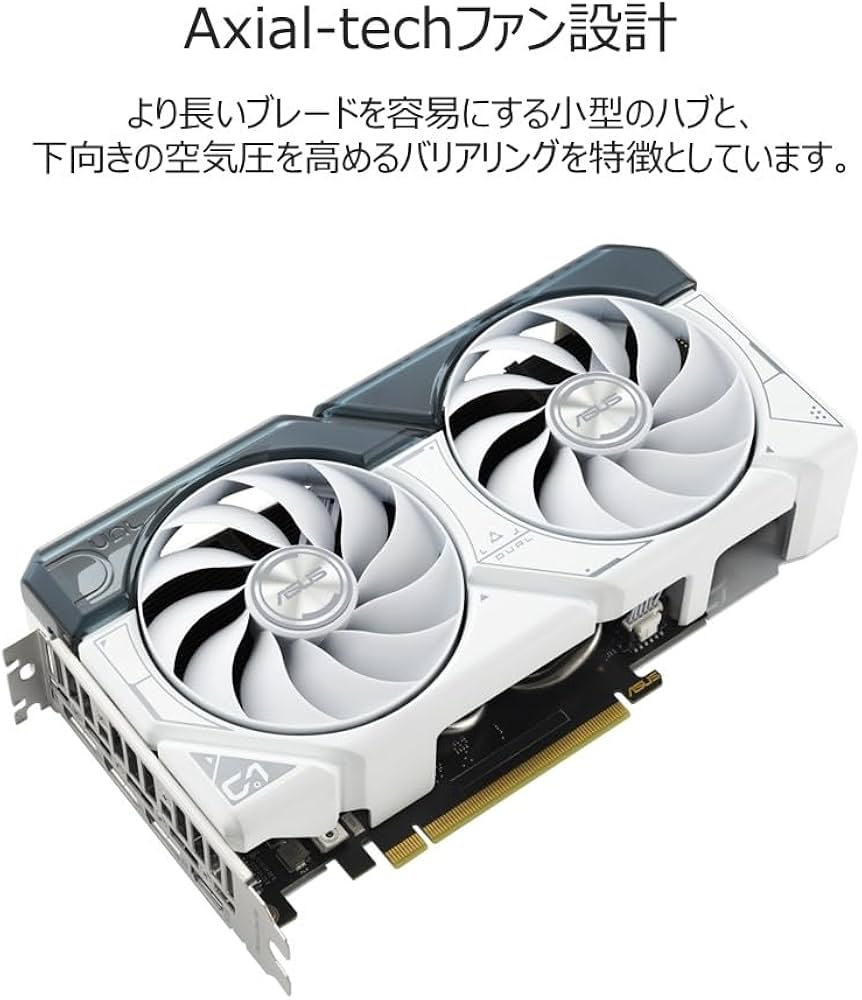 Amazon | ASUS DUAL GeForce RTX 4060 OC エディション 8GB GDDR6