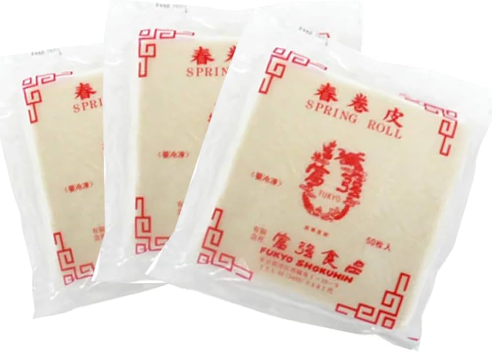 Amazon.co.jp: 【冷凍】春巻きの皮 角 50枚×3袋セット : 食品・飲料・お酒