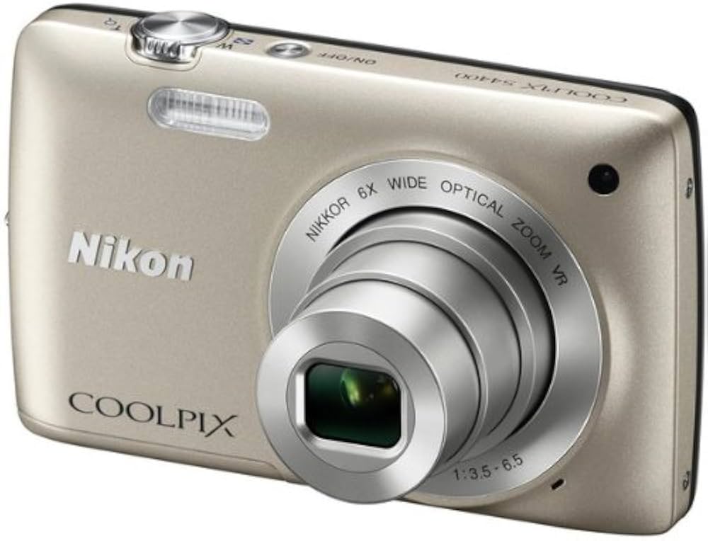 Amazon | ニコン『COOLPIX S4400』シルバ 2005万画素 広角26mm 光学6倍