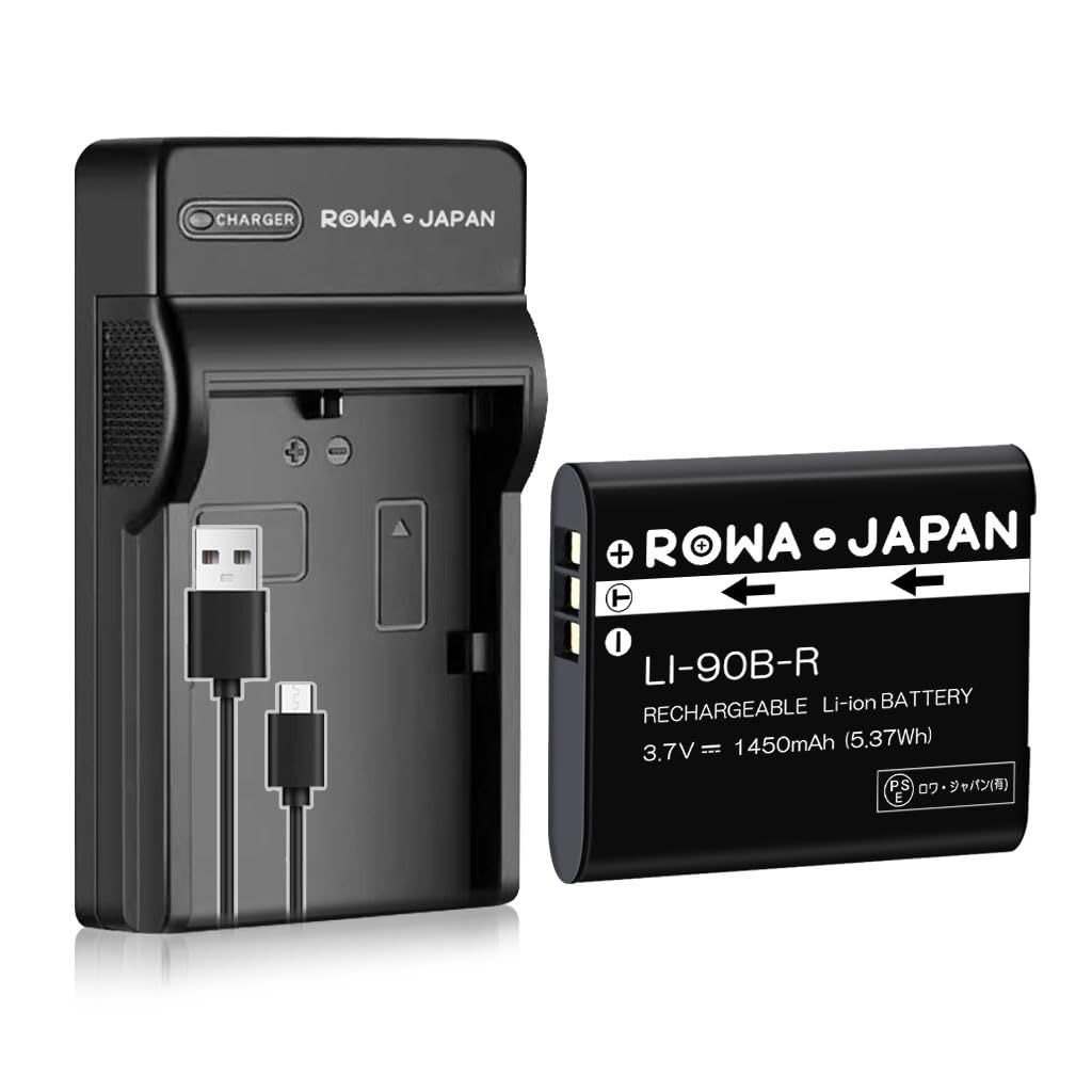 Amazon.co.jp: ロワジャパン【PSE基準検品】オリンパス対応 LI-90B LI