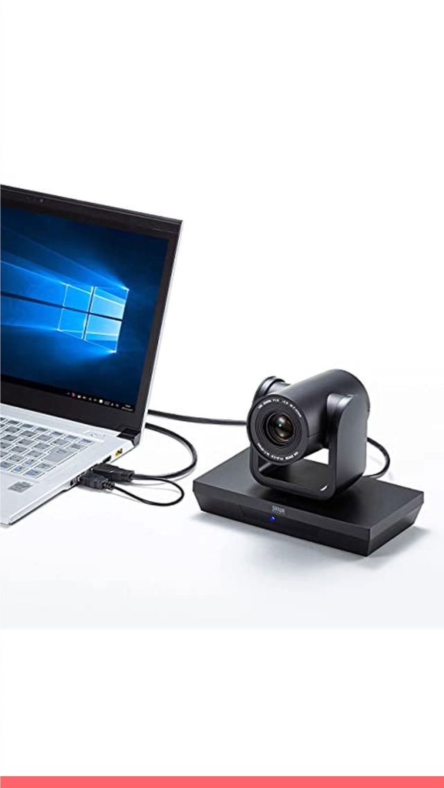 Amazon.co.jp: サンワサプライ WEBカメラ 10倍ズーム搭載 USB A接続