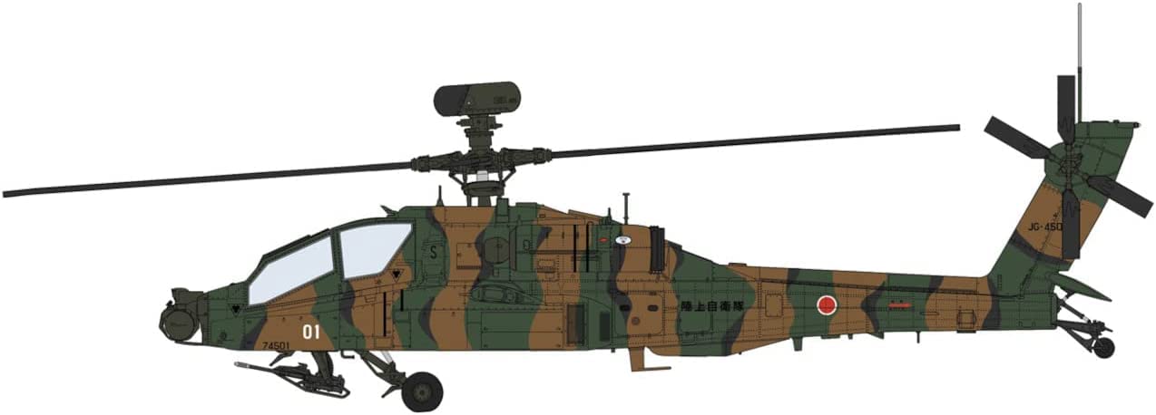 Amazon | ハセガワ(Hasegawa) 1/48 陸上自衛隊 AH-64D アパッチ