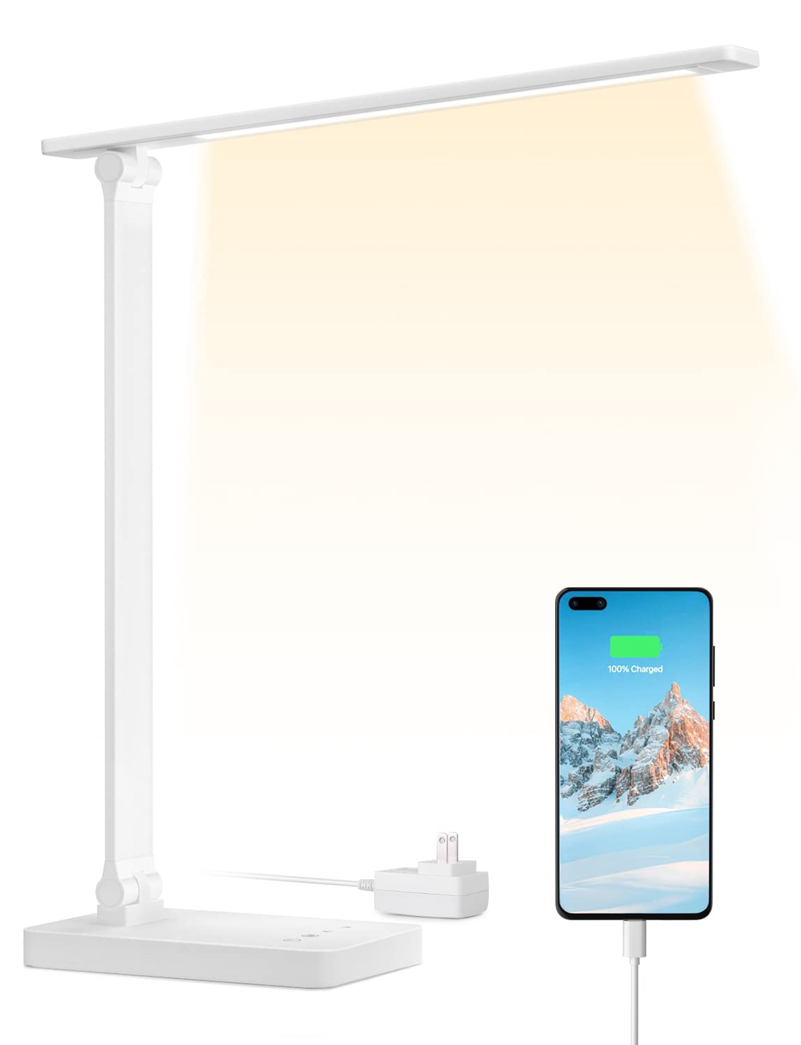 Amazon.co.jp: Lepro デスクライト led 目に優しい 電気スタンド DC