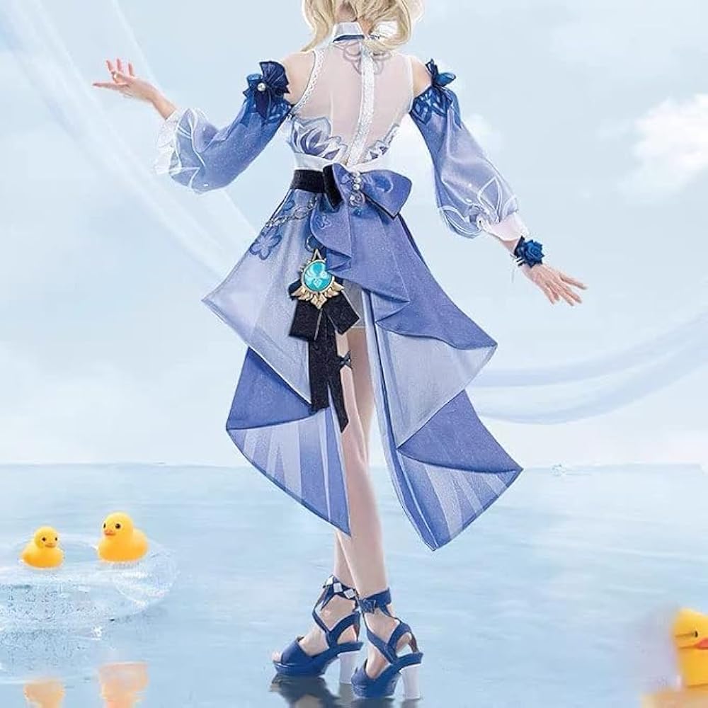 Amazon.co.jp: [小さな店] 原神 コスプレ ジン 水着 猫舗 正規品 衣装