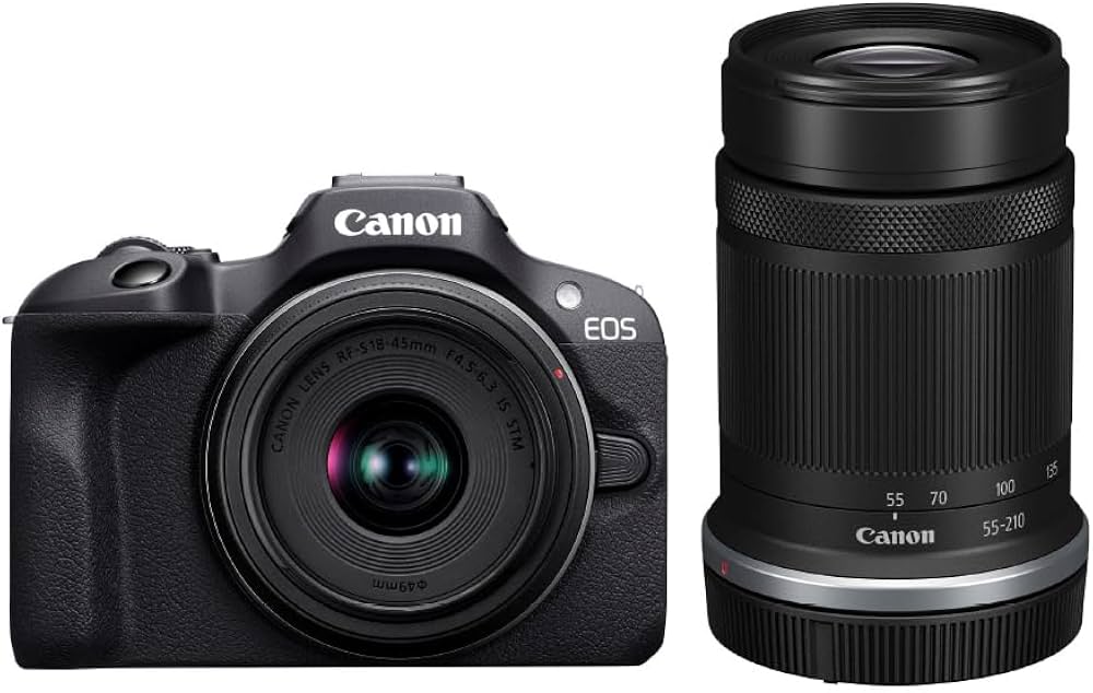 Amazon | Canon ミラーレス一眼カメラ EOS R100 ダブルズームキット(RF
