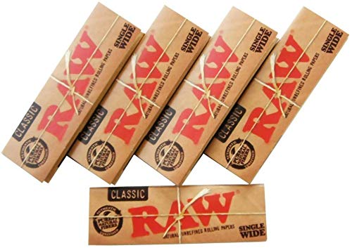 Amazon.co.jp: RAW ロー 手巻き用クラシックローリングペーパー