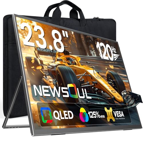 Amazon.co.jp: 23.8インチ QLED モバイルモニター ケース付き Newsoul
