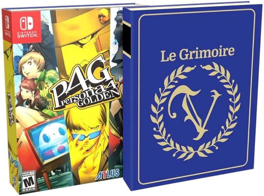 Amazon.com: Persona 4 Golden Grimoire Edition - Nintendo Switch