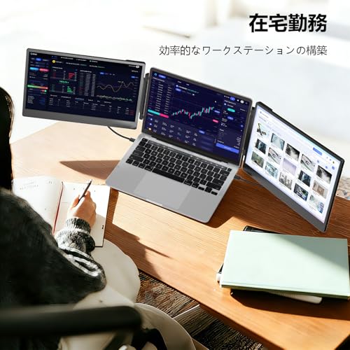 Laptomo - Laptomo デュアルディスプレイ ダブルモニター トリプル