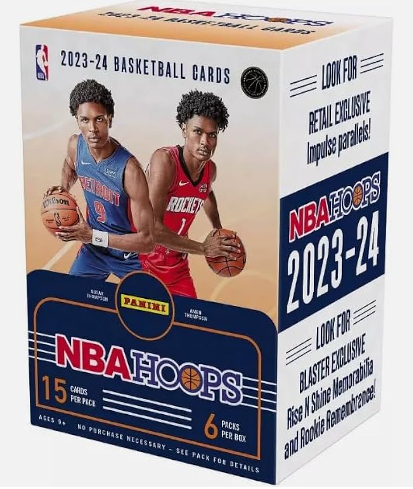 Amazon | 2023/24 Panini NBA Hoops バスケットボール 6パック