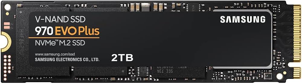 Samsung 970 EVO Plus SSD 2TB - M.2 NVMe Interface Internal Solid