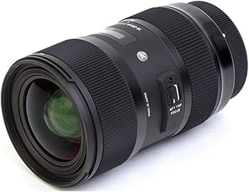 Amazon.com : Sigma 18-35mm F1.8 Art DC HSM Lens for Canon, Black