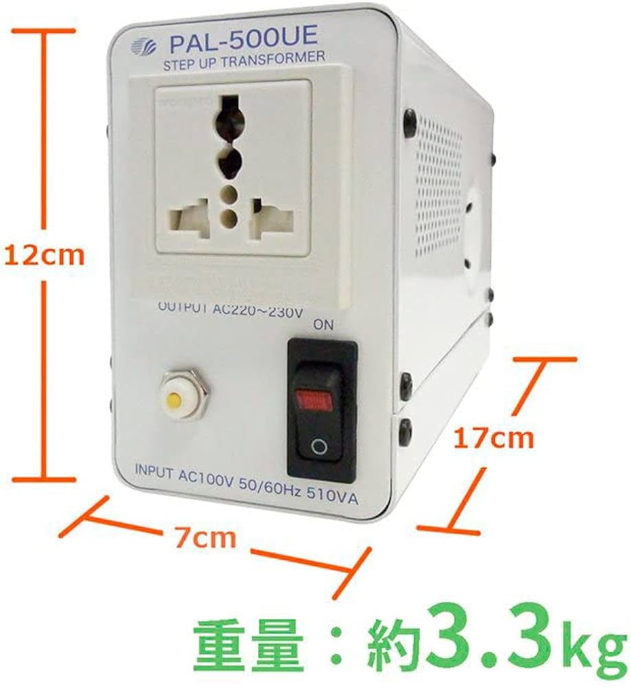 Amazon.co.jp: [スワロー電機] PAL-500UE 国内用 510W 変圧器 [AC100V