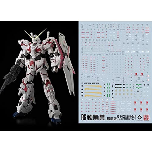Amazon | RG ユニコーンガンダム用蛍光水転写式デカール | デカール 通販