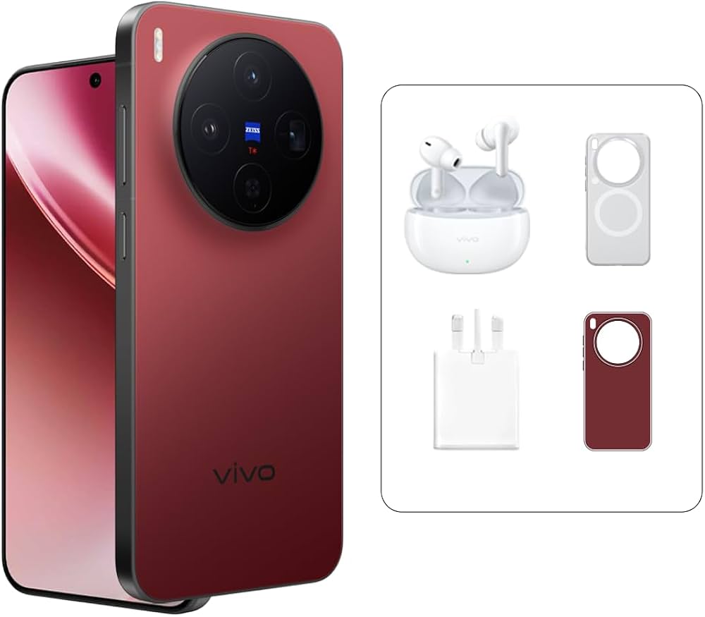 vivo X300 5G (Summit Red, 16GB 512GB) | AMOLED 120Hz| 200MP ZEISS