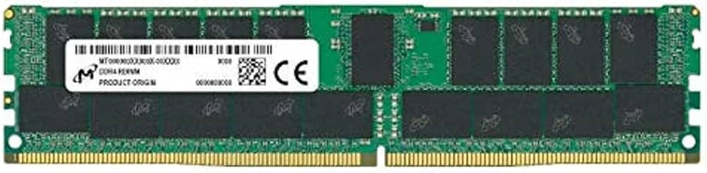 Amazon | Micron DDR4-2666 16GB/2Gx72 ECC/REG CL19 サーバーメモリー