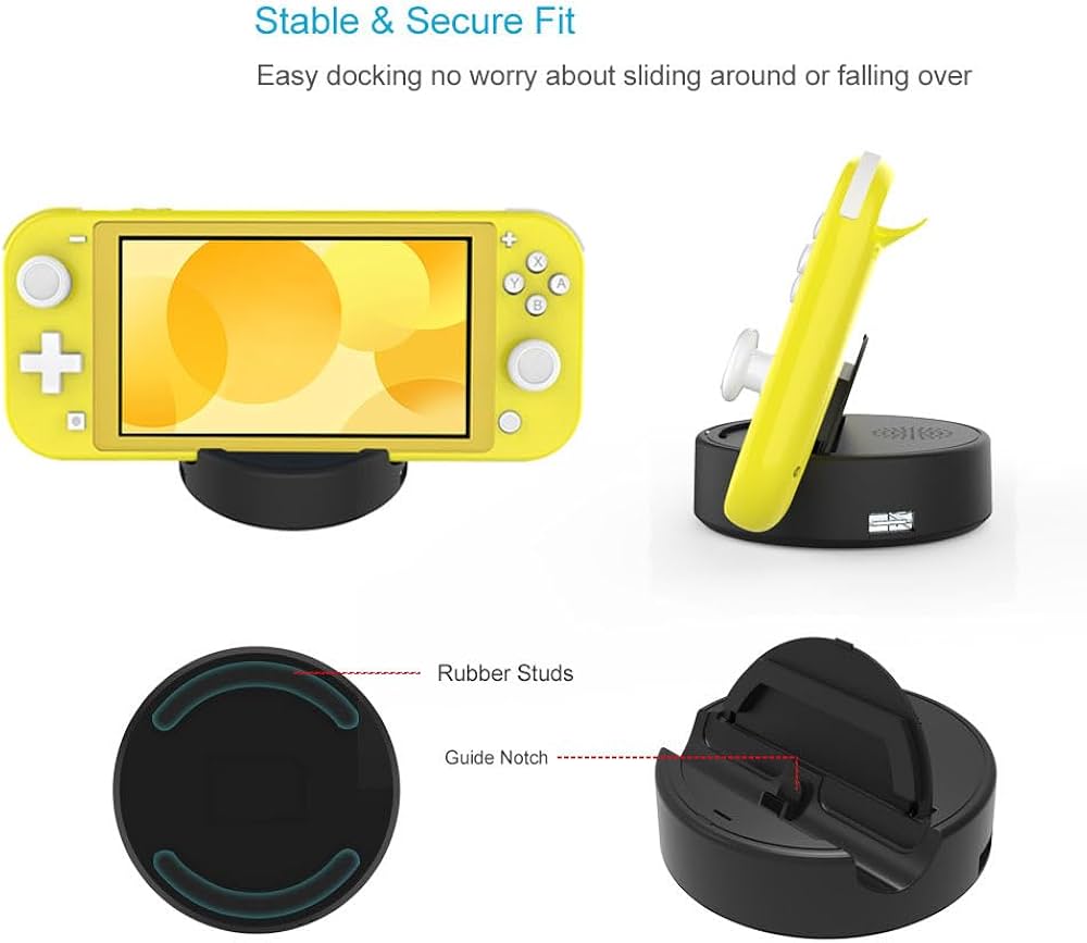 Amazon.com: J&TOP Charging Dock for Nintendo Switch Lite, Charging