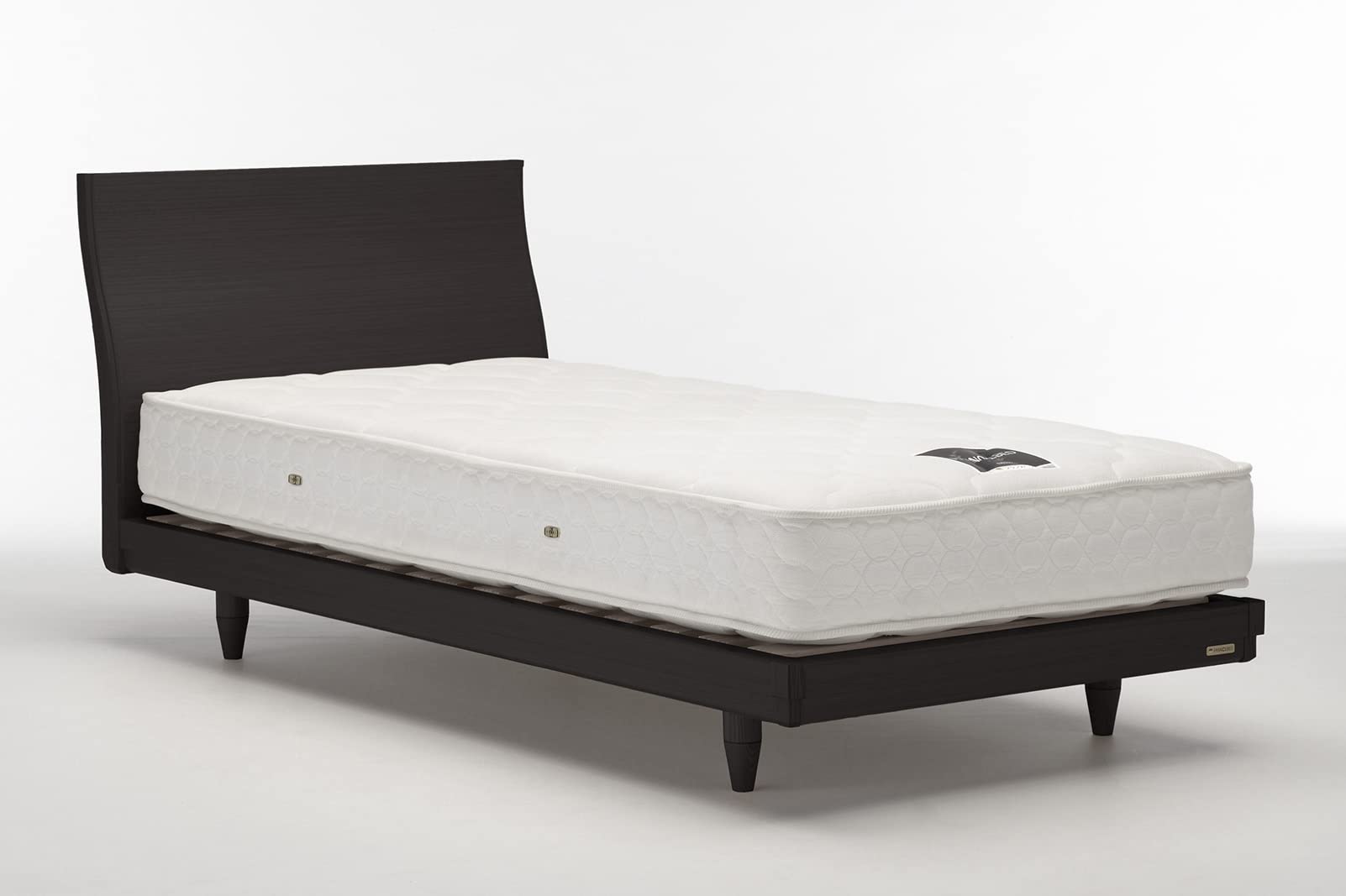 Amazon｜【フランスベッド正規品】 ベッドフレーム 黒 ダブルサイズ