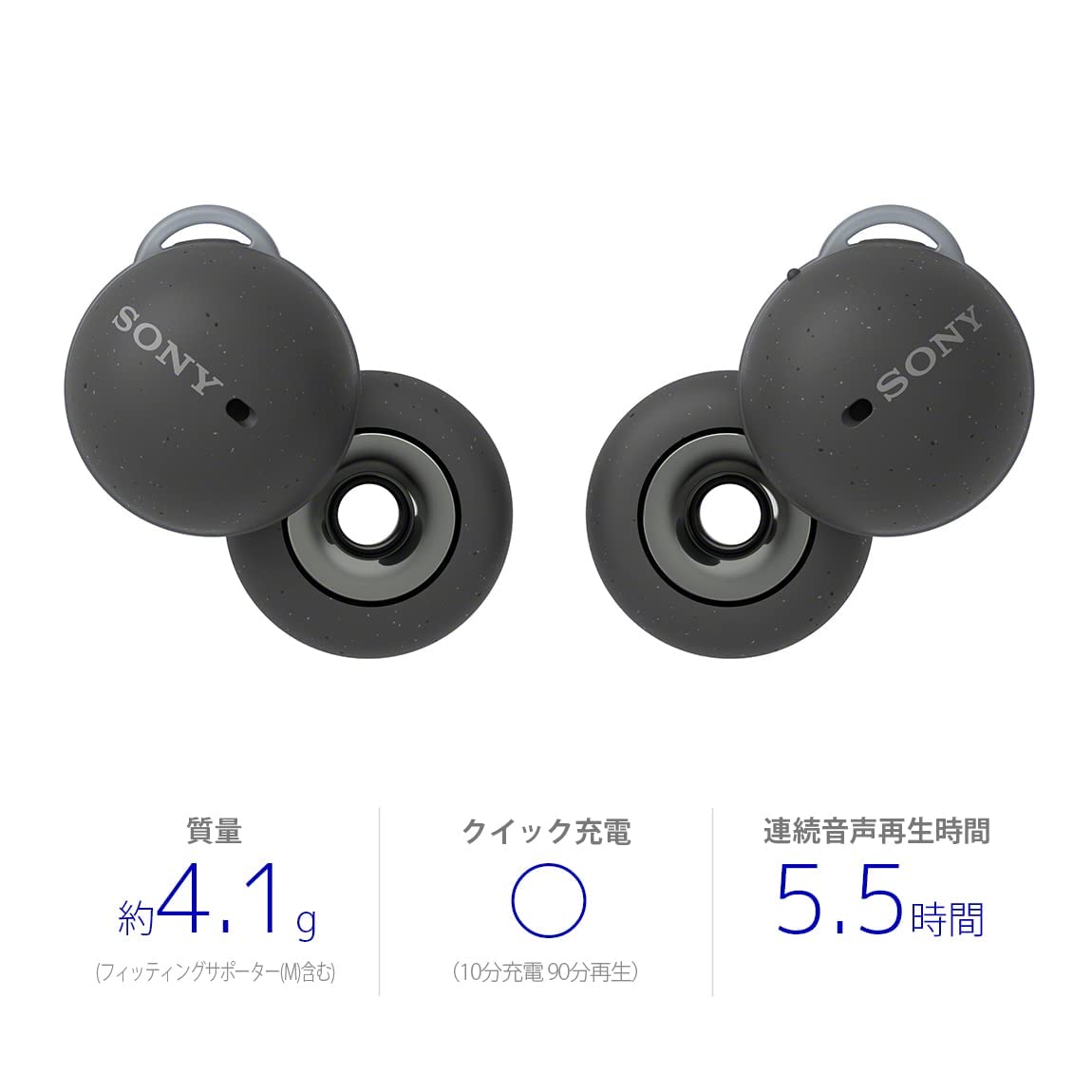 Amazon.co.jp: ソニー(SONY) LinkBuds :完全ワイヤレスイヤホン/小型