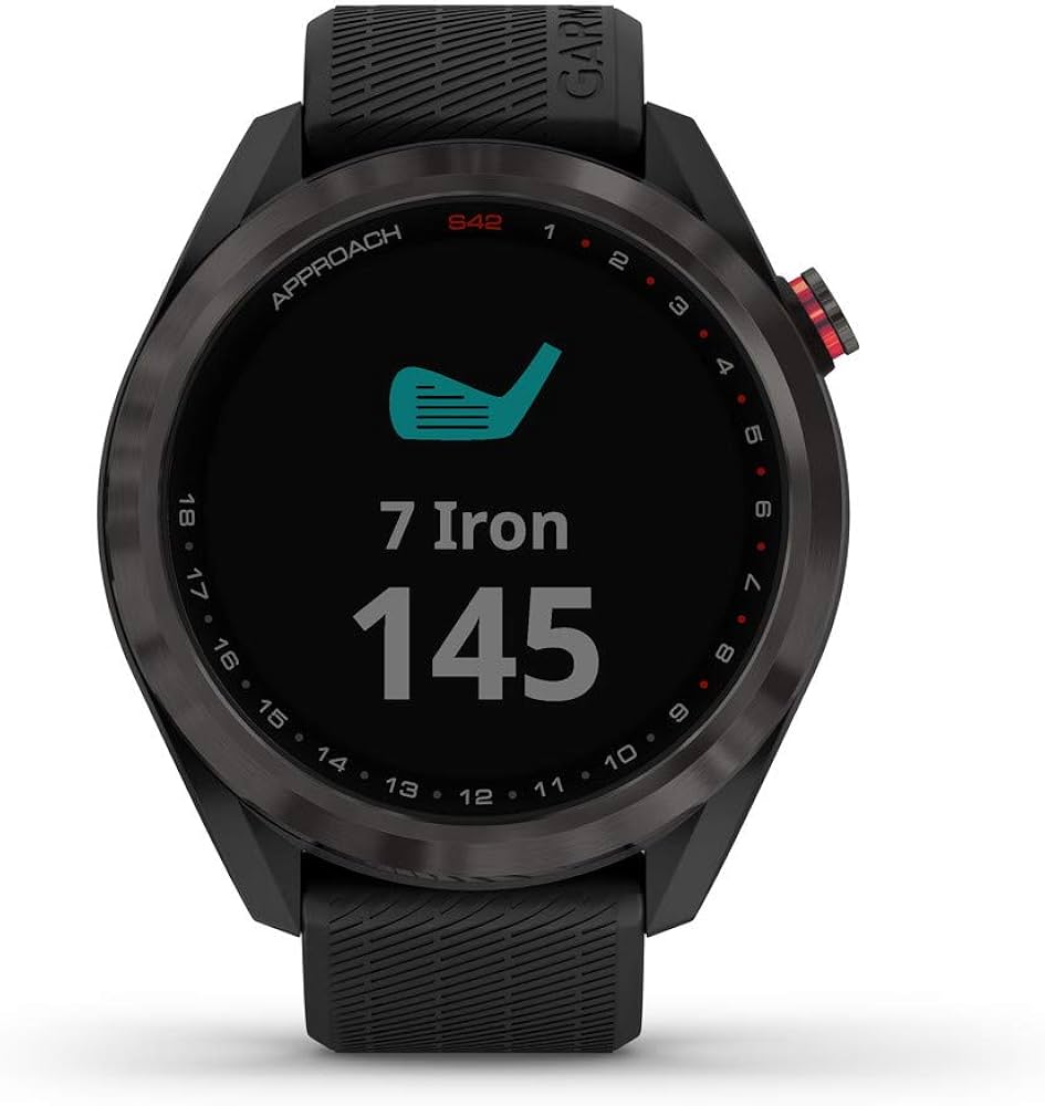 Amazon | GARMIN(ガーミン) ゴルフナビ GPS Approach S42 ブラック