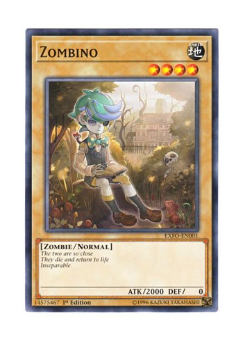 Amazon.co.jp: 遊戯王 英語版 EXFO-EN001 Zombino ゾンビーノ