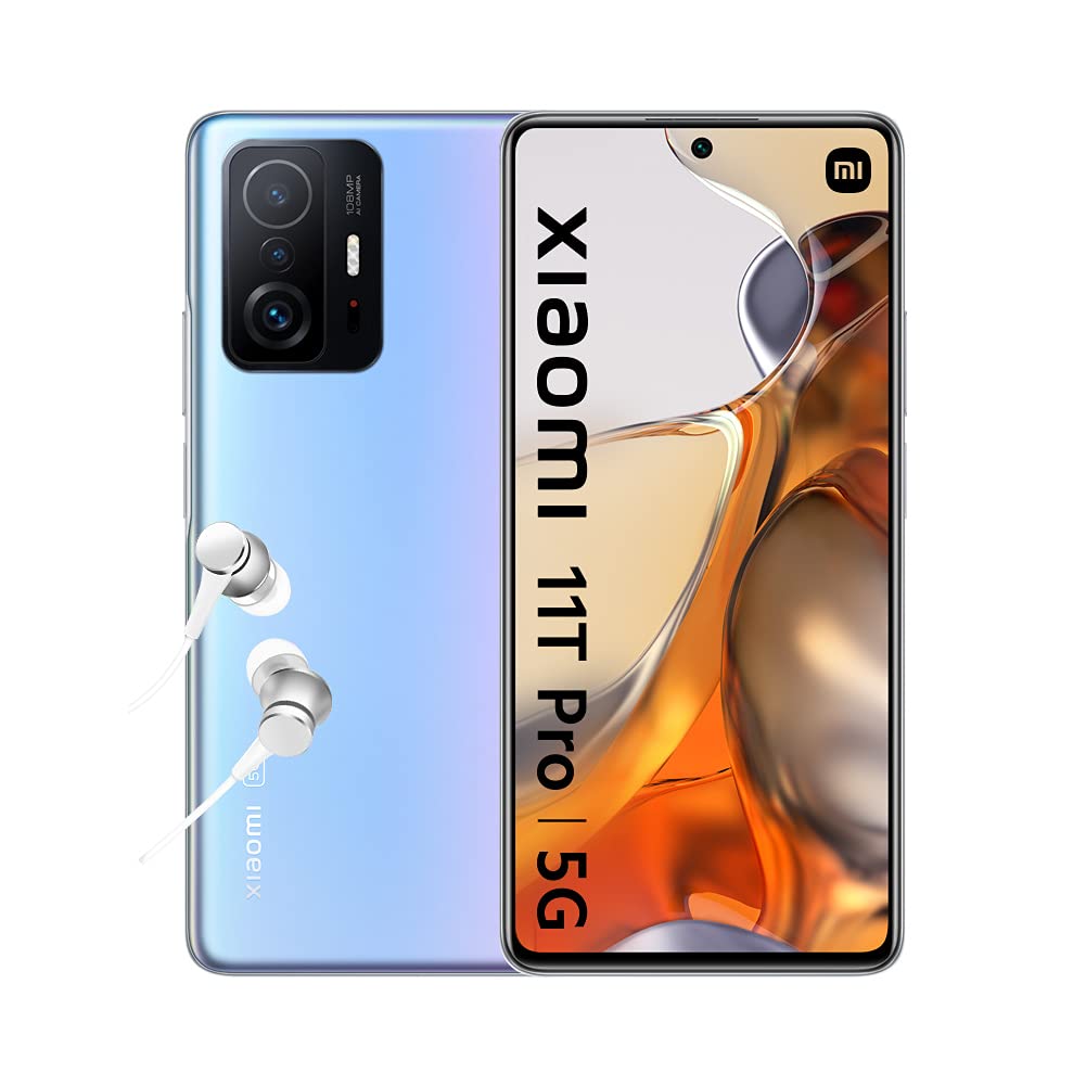 Xiaomi 11T Pro 5G - Smartphone 256GB, 8GB RAM, Dual Sim, Celestial