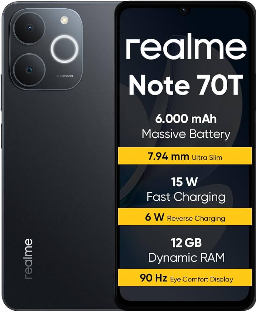 realme Note 70T 本体 Amazon | realme Note 70T 4Gスマートフォン 4+