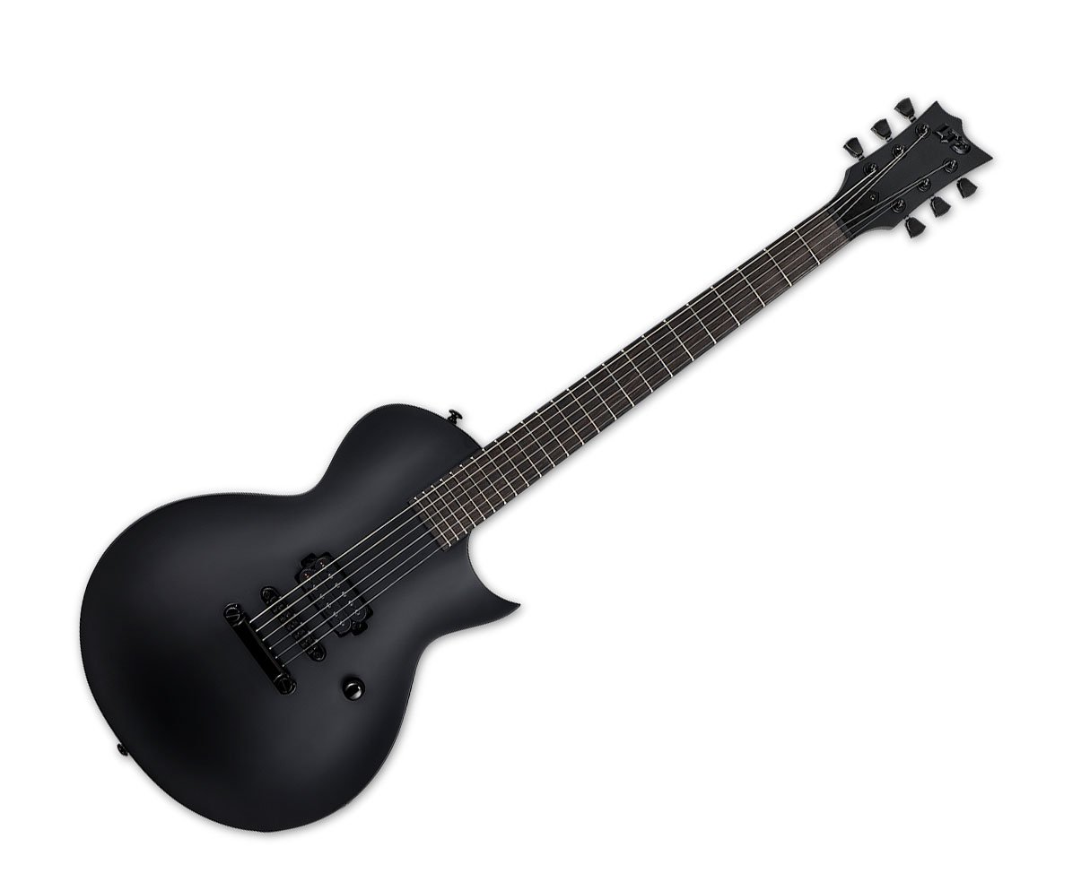 Amazon | ESP LTD EC-Black Metal Electric Guitar, Black Satin