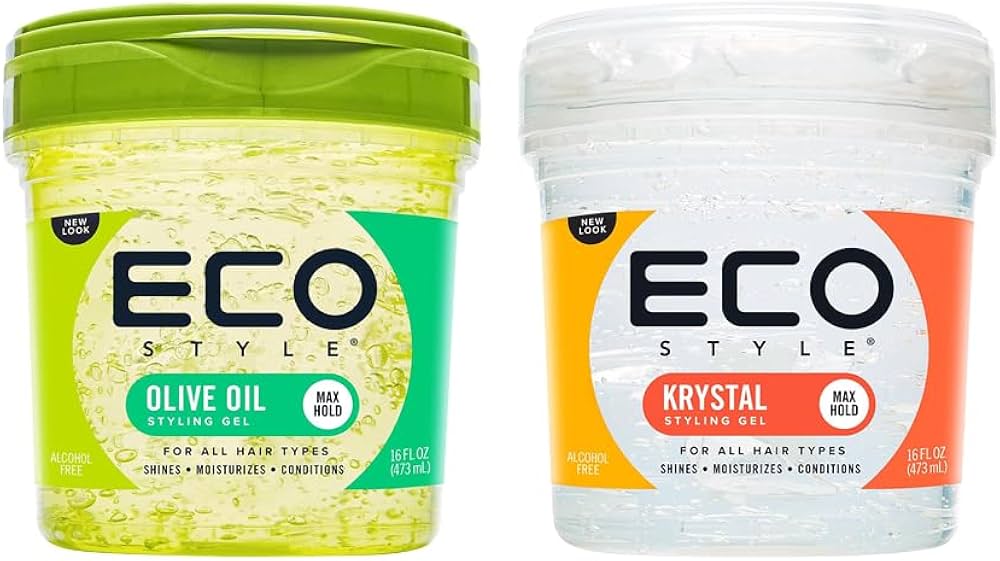 Amazon.com : Eco Style Gel Olive Oil & Krystal Styling 16 oz