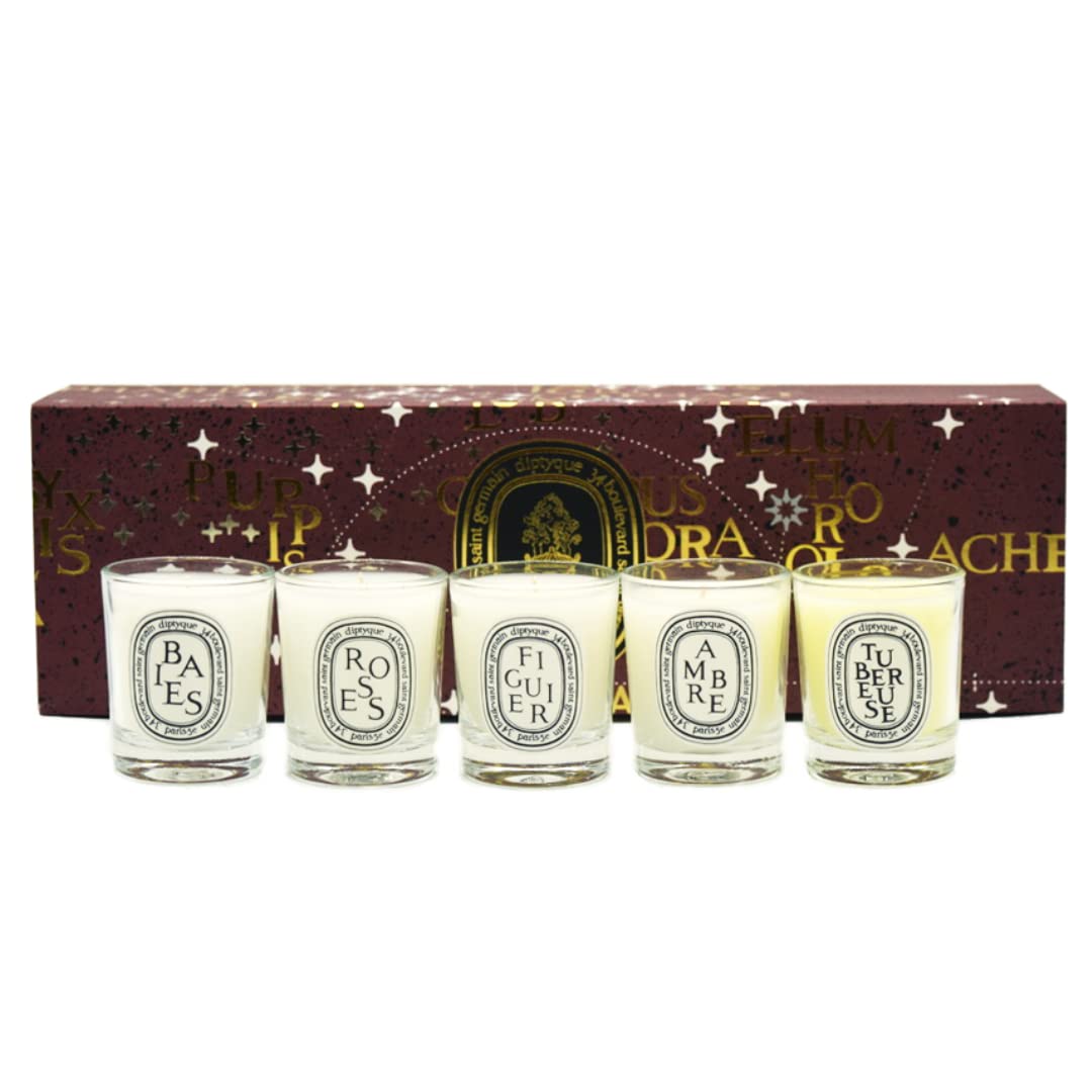 Diptyqueキャンドル5個セット フレグランスキャンドルコフレ(5個SET