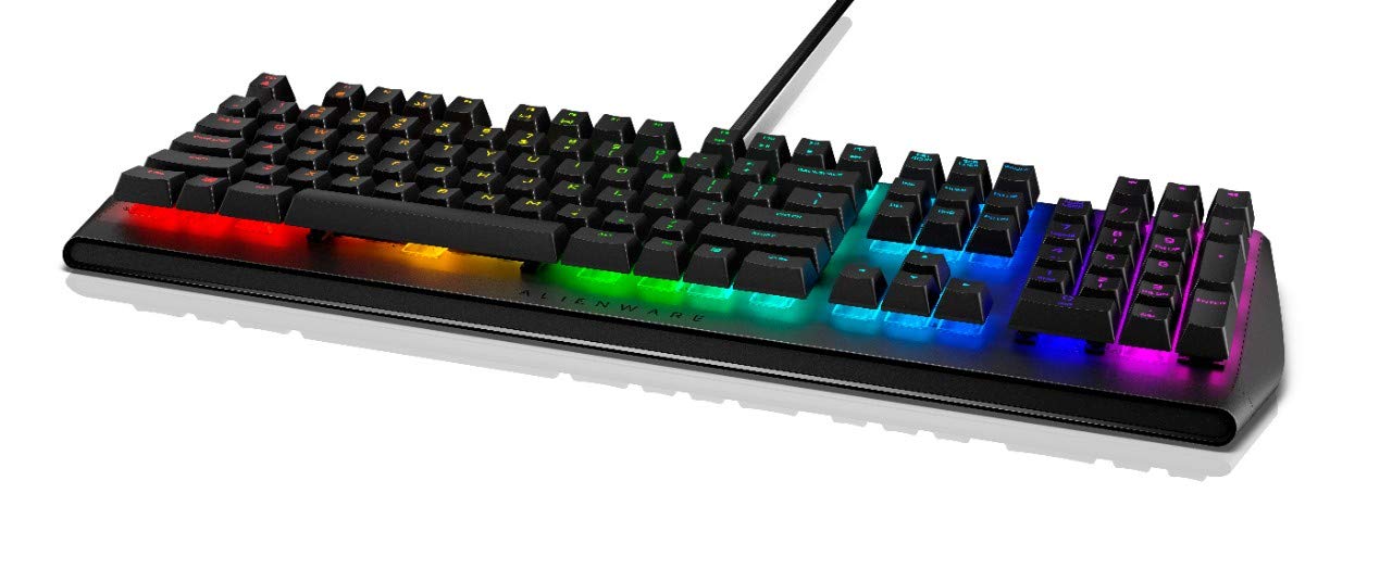 Amazon.com: Alienware USB Low-Profile RGB Gaming Keyboard AW410K