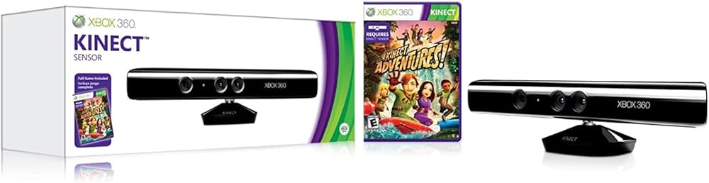 Amazon.com: Kinect Sensor with Kinect Adventures! : Video Games
