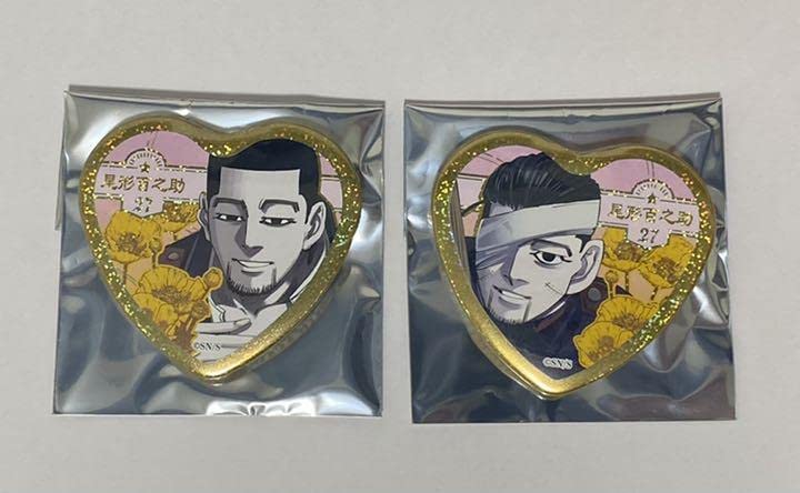 Amazon.co.jp: ゴールデンカムイ 尾形百之助 愛です 缶バッジ 第2弾