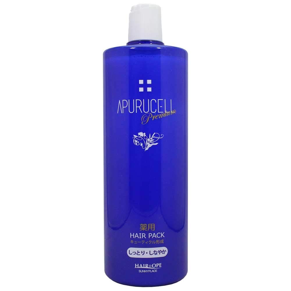 Amazon.co.jp: サニープレイス アプルセル プレミアム 薬用ヘアパック