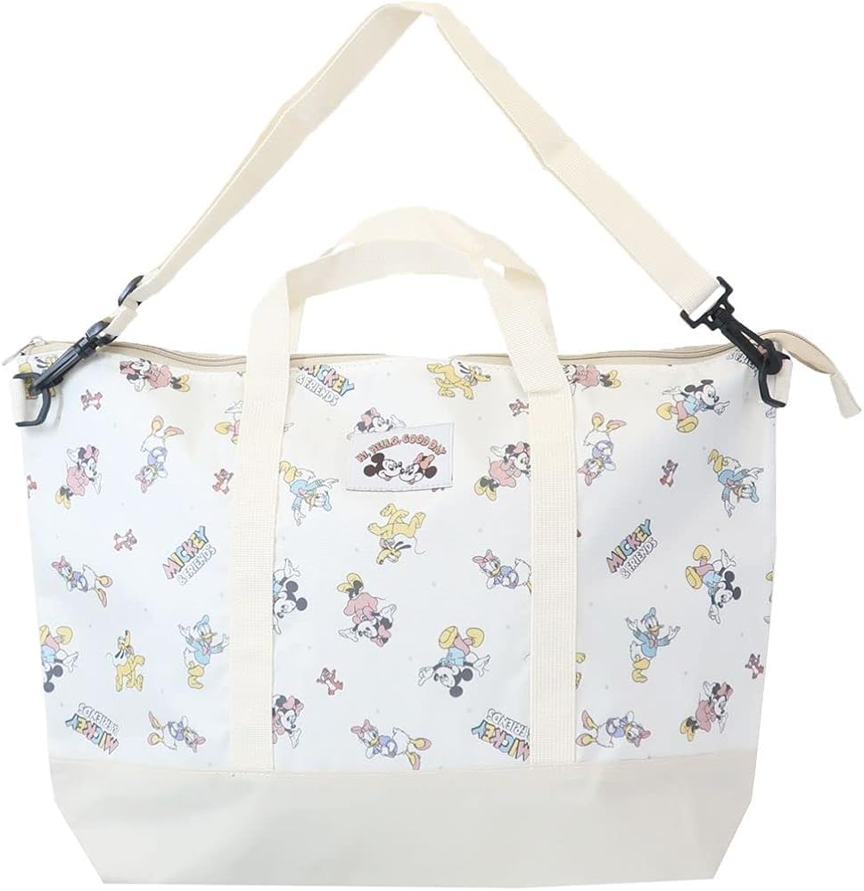 Amazon | ミッキー＆フレンズ[トートバッグ]2wayトート/総柄 新入学