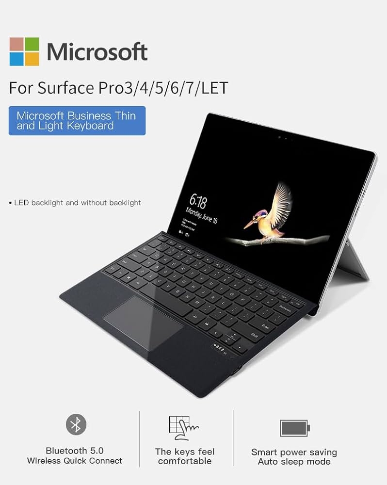 Amazon.co.jp: Surface Pro 7/Pro 6 /Pro 5/ Pro 4/Pro 3 キーボード