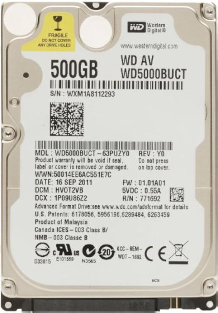 Western Digital WD AV-25 WD3200BUCT 320GB 5400RPM Cache 16MB SATA