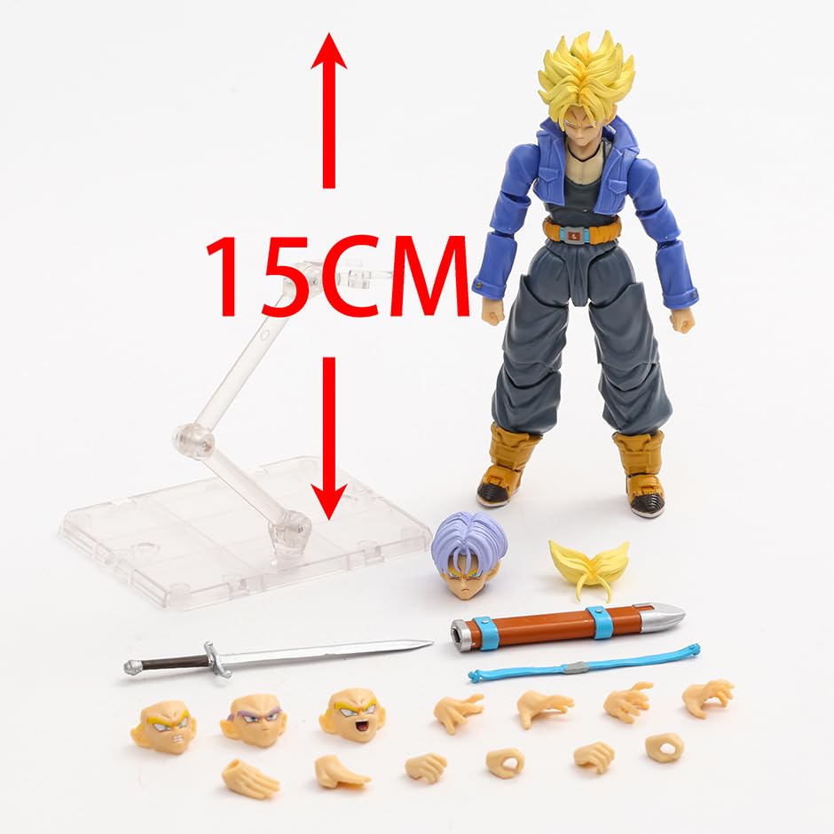 Amazon.co.jp: DOLOVEU アニメ DBZ スーパーサイヤ人トランクス SHF