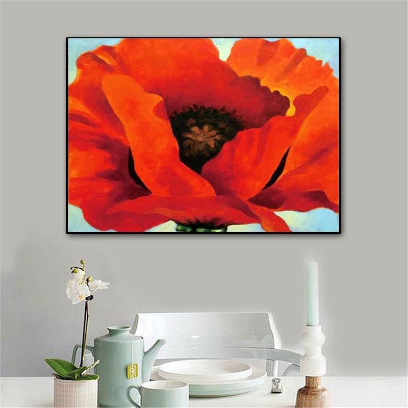 Amazon.co.jp: 有名なジョージア・オキーフのポスタージョージア