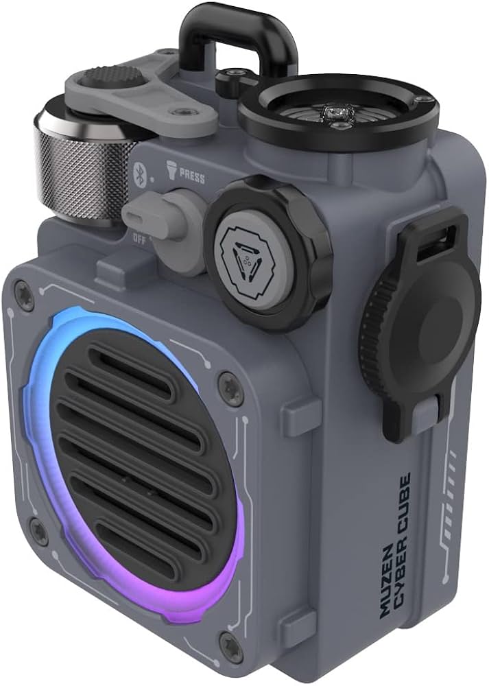 Amazon.co.jp: MUZEN CYBERCUBE ブルートゥーススピーカー ミューゼン