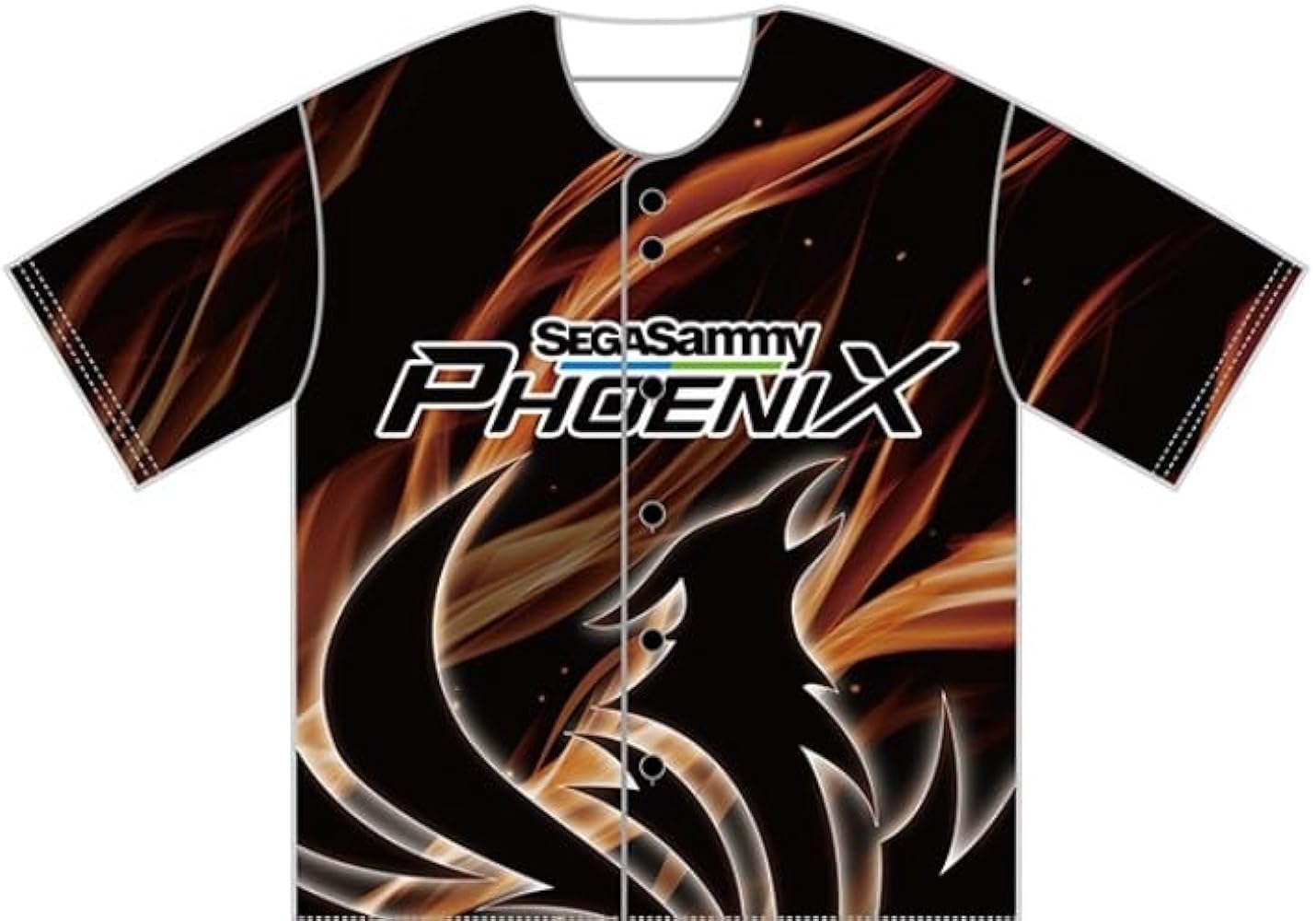 Amazon.co.jp: セガサミーフェニックス ベースボールシャツ(ユニモデル