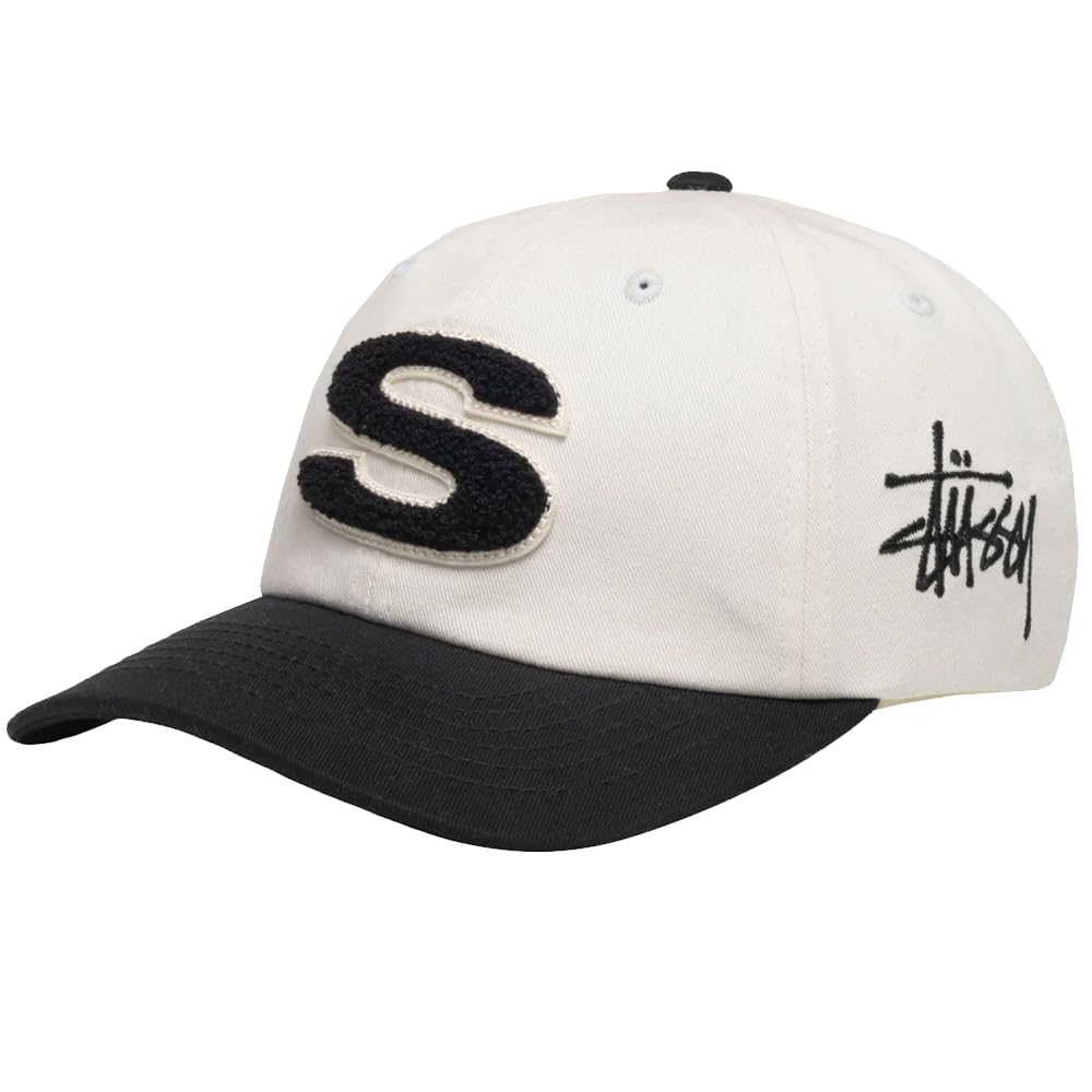 Amazon | [ステューシー] 即納 スナップバックキャップ Sロゴ刺繍